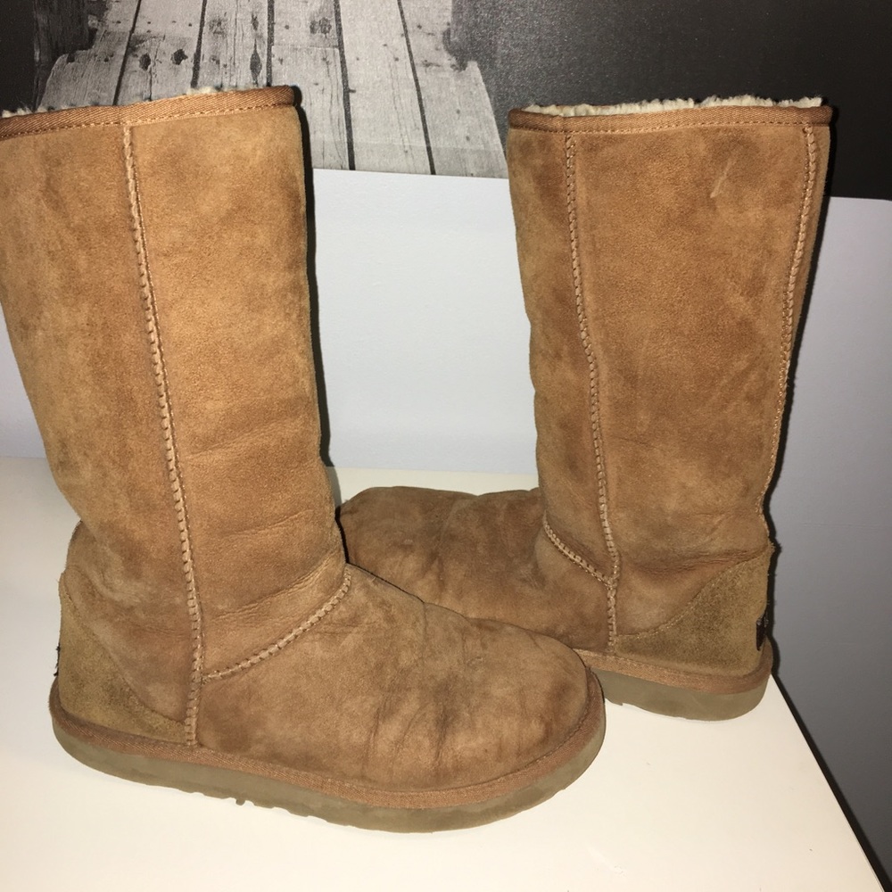Tall chestnut size 7 uggs